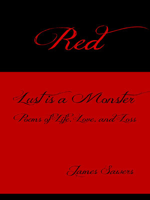 cover image of Red: Lust is a Monster